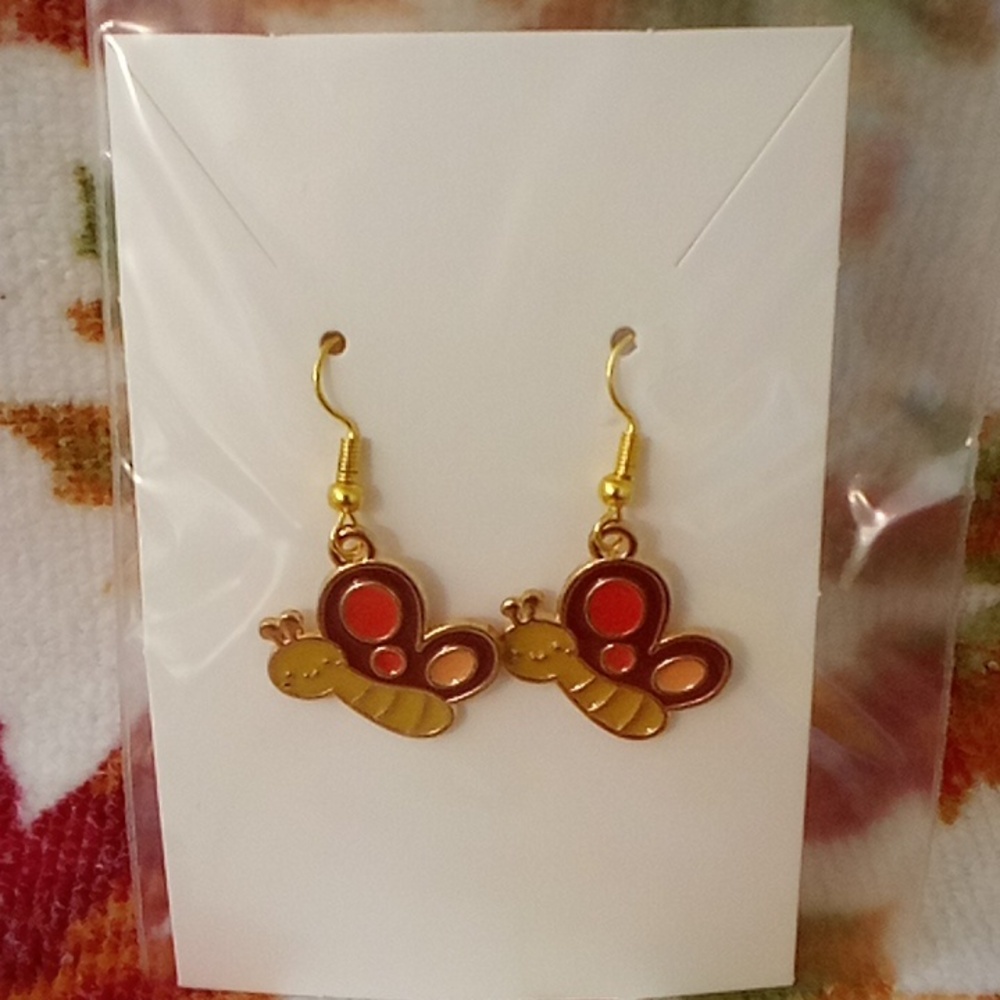 Autumn Butterfly Earrings